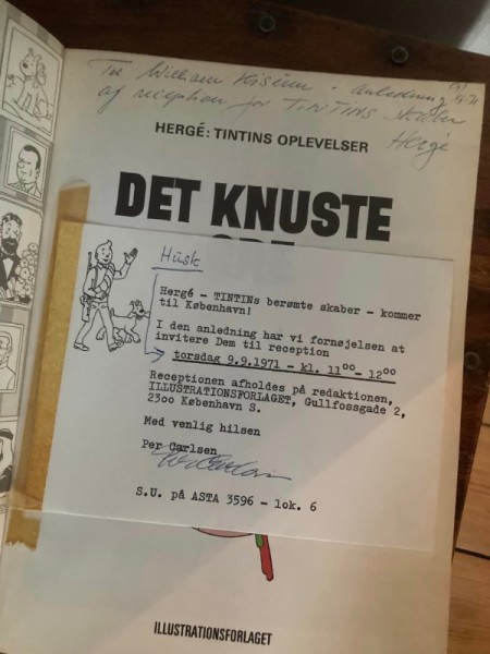 William Kisum Reception Hergé Tintin 1971.jpg